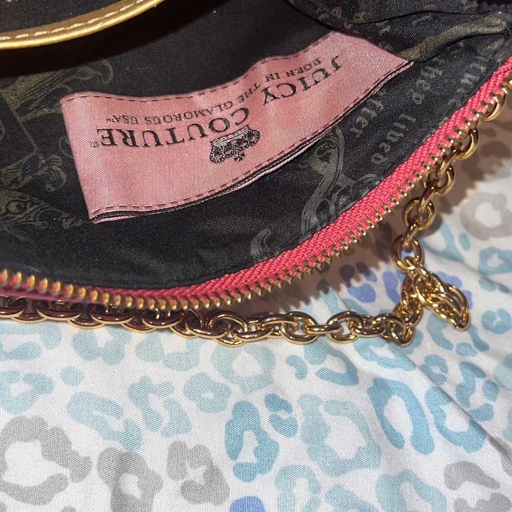 Vintage Pink Small Juicy Couture Purse Handbag Mi… - image 9