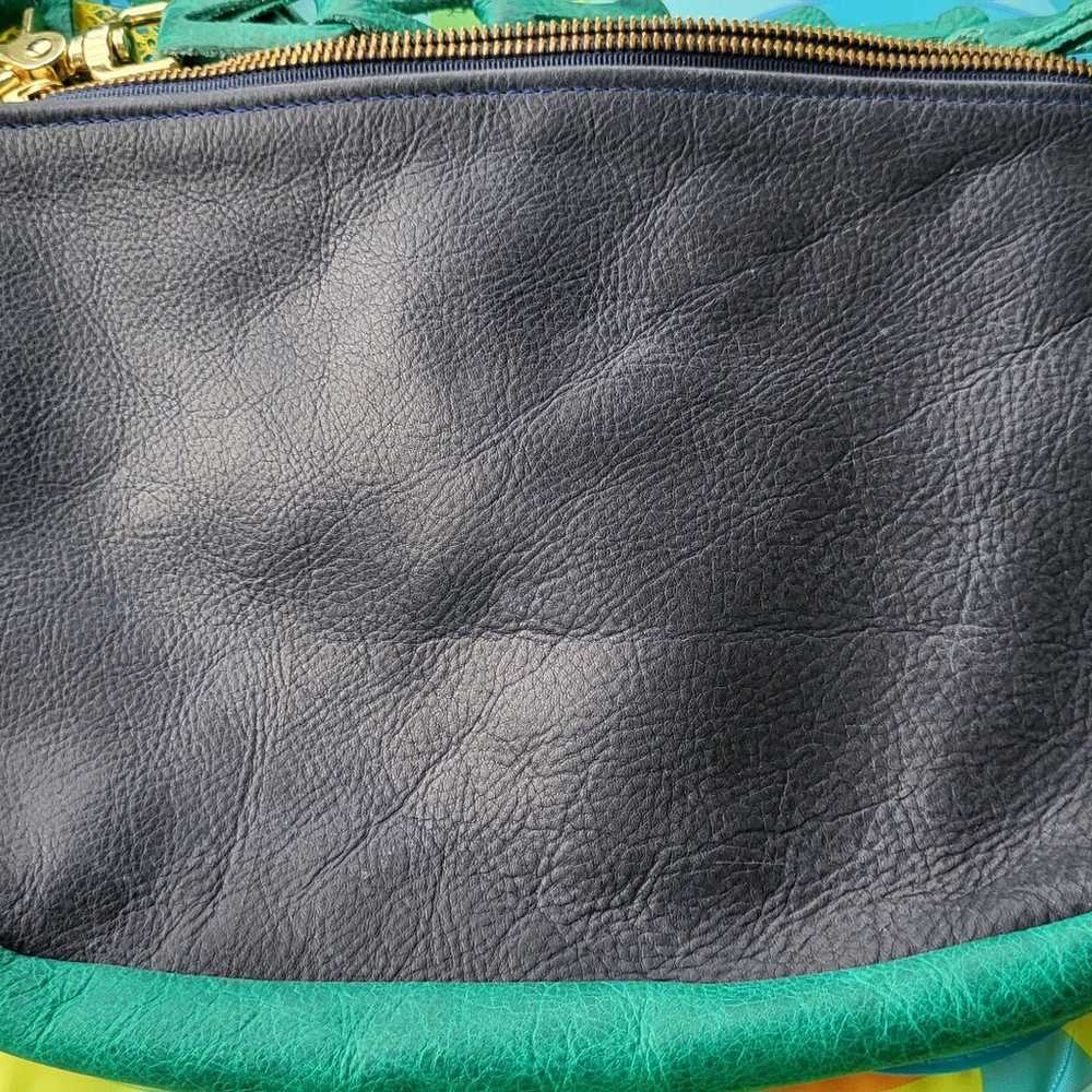 Kmm navy and teal crossbody - image 2