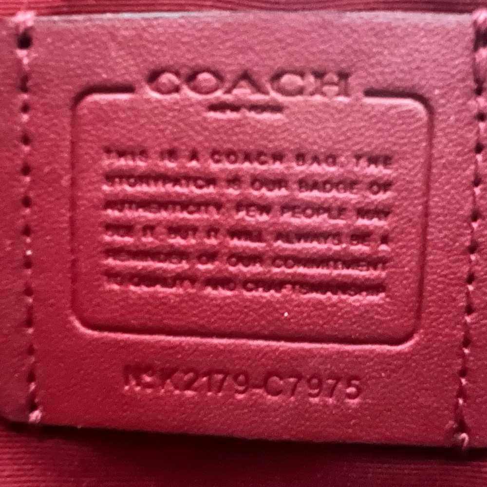 Coach handbag and wallet - image 4