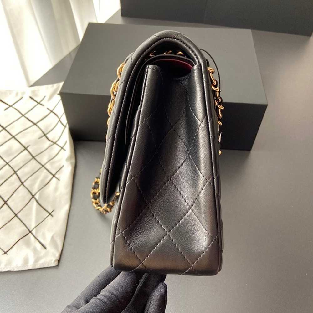 Classic black leather bag - image 5