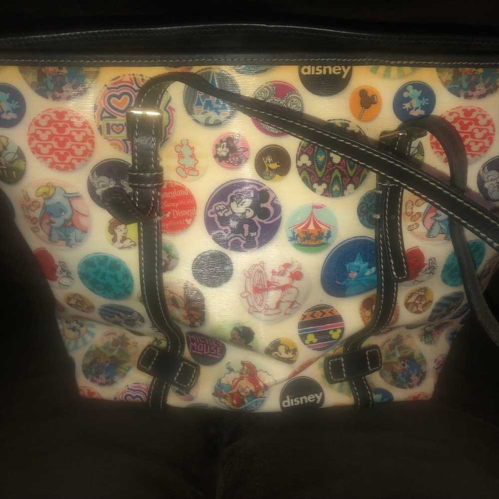 Dooney n Bourke Disney Buttons Tote - image 2