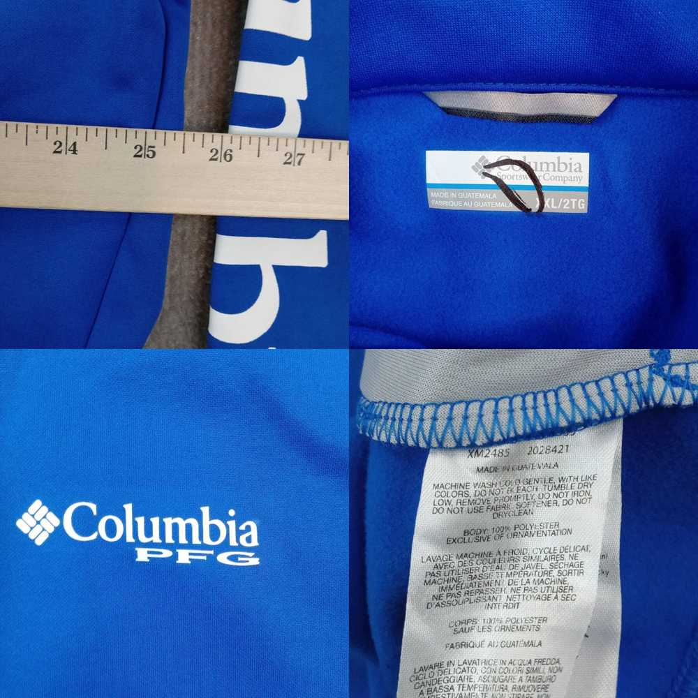 Vintage Columbia PFG Sweatshirt Mens XXL 2XL Blue… - image 4