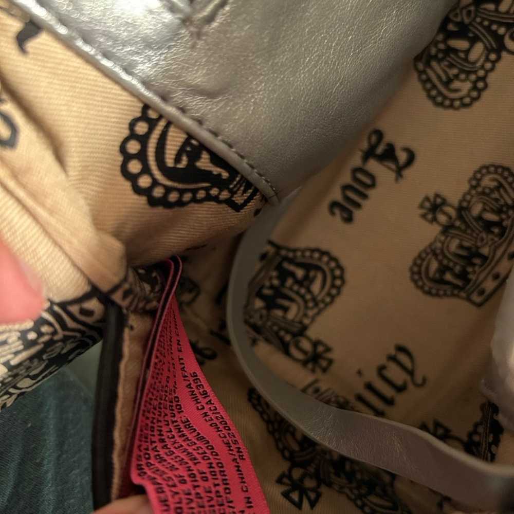 Juicy Couture velour purse bowler bag Y2K never u… - image 7