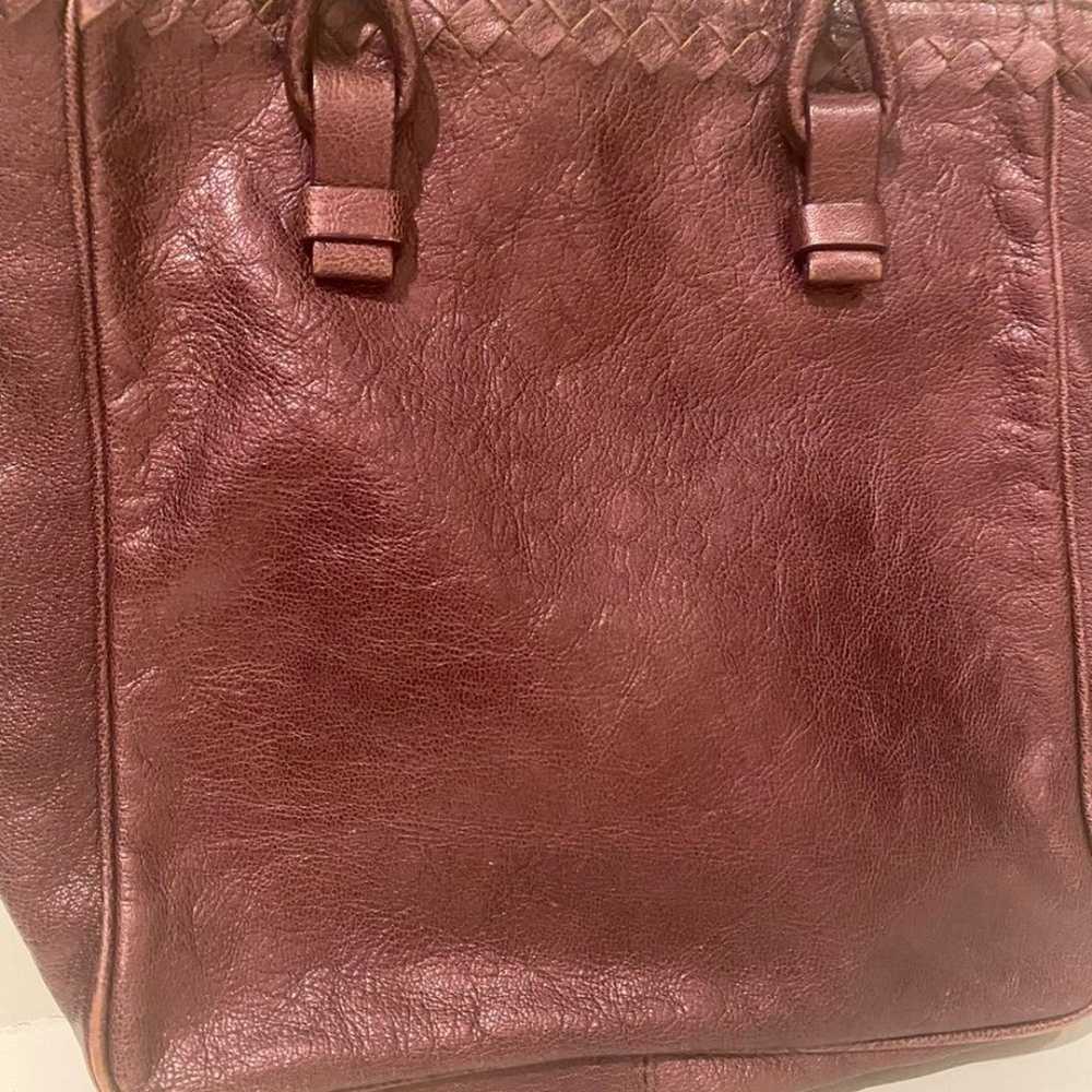 Bottega Veneta Authentic medium size leather tote… - image 3