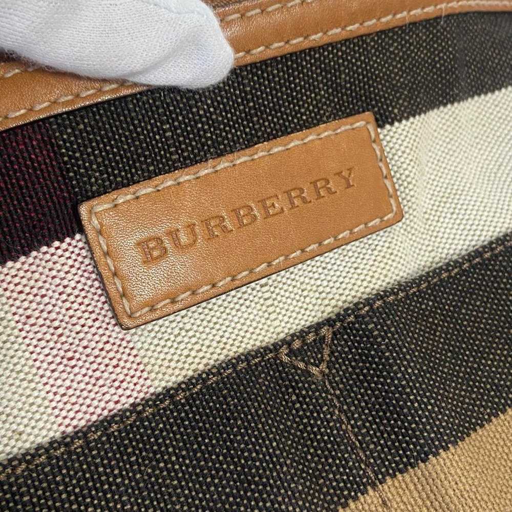 Auth Burberry bucket bag - image 8