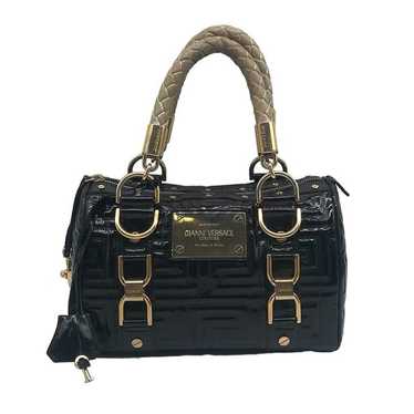 Gianni Versace Madonna Quilted Patent Leather Sna… - image 1