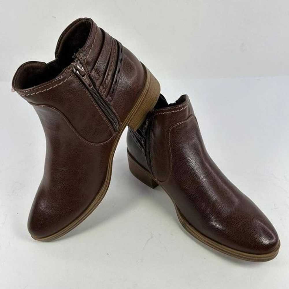 Baretraps Medley Ankle Boots US 7 M Brown Leather… - image 3