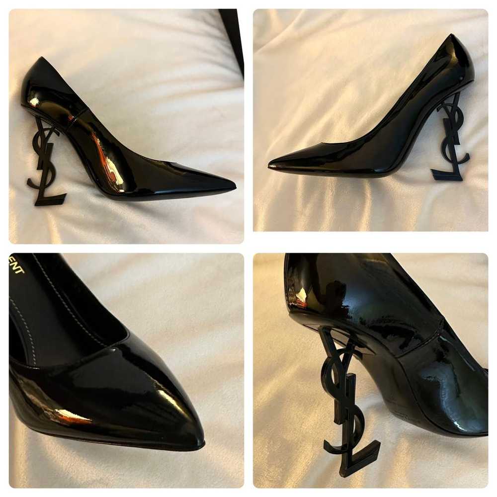 Saint Laurent Opyum patent leather heels - image 6