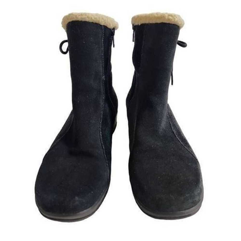 Clarks Angie Madi Bendables Suede Boots Size 7.5M… - image 3