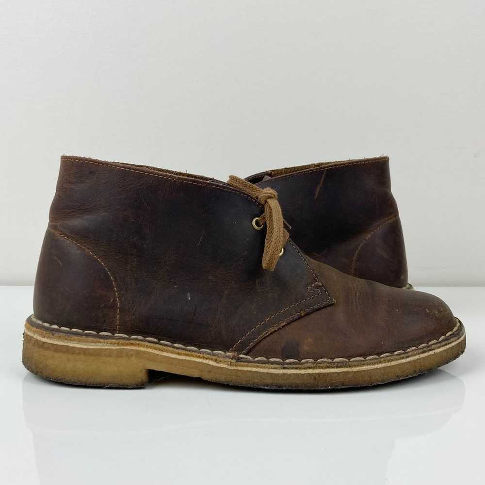 Clarks Women’s Original Desert Boot Brown Leather… - image 2