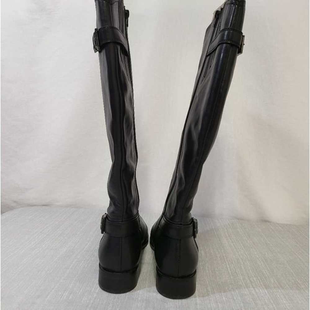 Garnet Hill Boots Size 8.5 Leather Upper Color Bl… - image 5