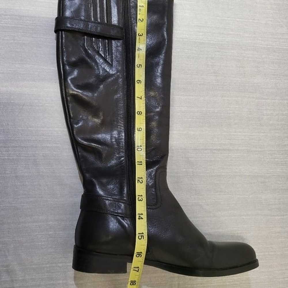 Garnet Hill Boots Size 8.5 Leather Upper Color Bl… - image 9