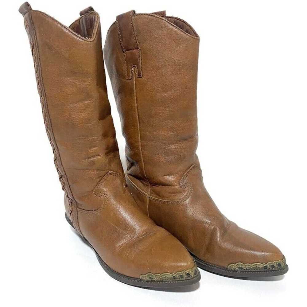 Great Western Boot Company Womens Boots 7M Leathe… - image 3