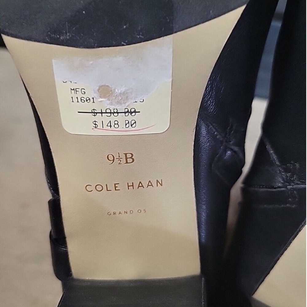 Cole Haan NEW Calixta Black Leather Harness Ankle… - image 8
