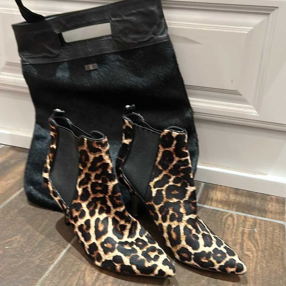 Michael Kors Real Calf Hair Fur Boots (Asbury )Wo… - image 1