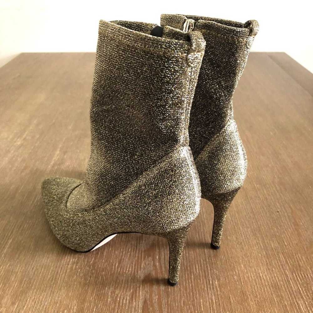 Sam Edelman Glitter Boots Womens 8 Olson Gold Bro… - image 7
