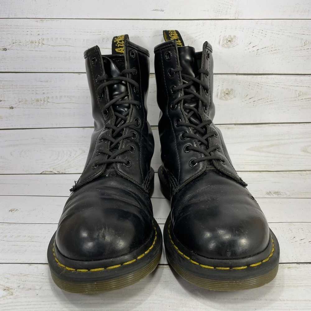 Dr. Martens Doc 1460 Combat Boots Women Size 9 Bl… - image 3