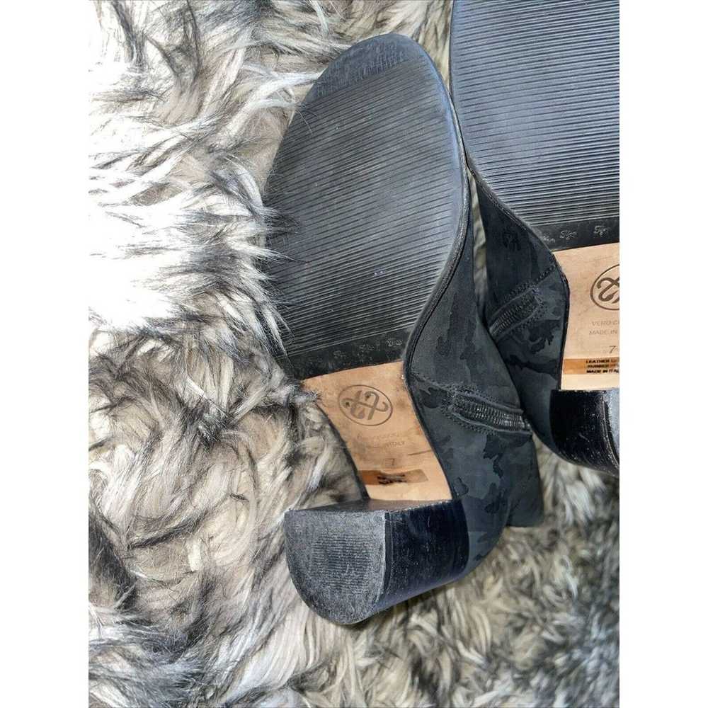 Ross and Snow Renata Black Leather Shearling Line… - image 7