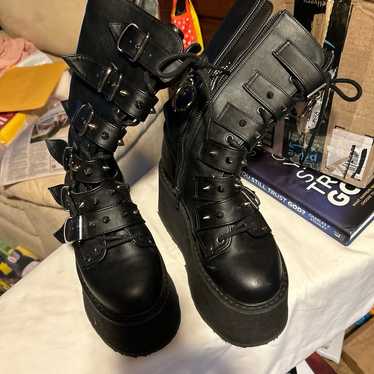 demonia platform boots - image 1