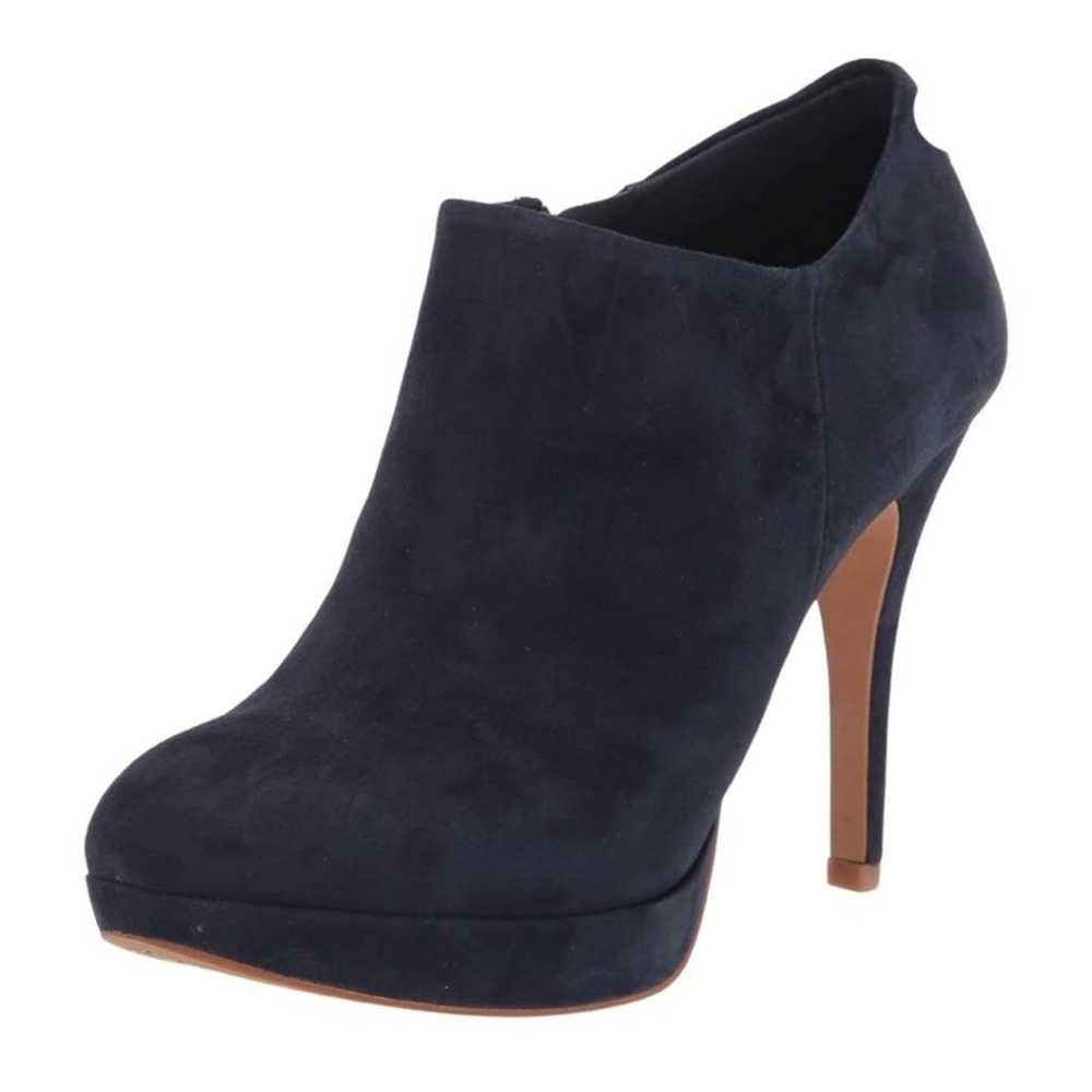 Vince Camuto Elvin Bootie Ankle Boot Blue Suede 7 - image 3
