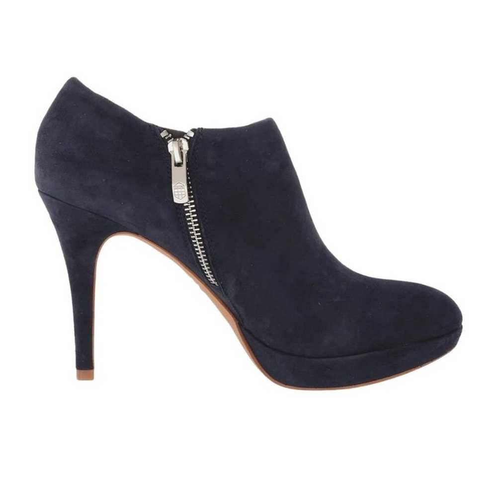 Vince Camuto Elvin Bootie Ankle Boot Blue Suede 7 - image 6