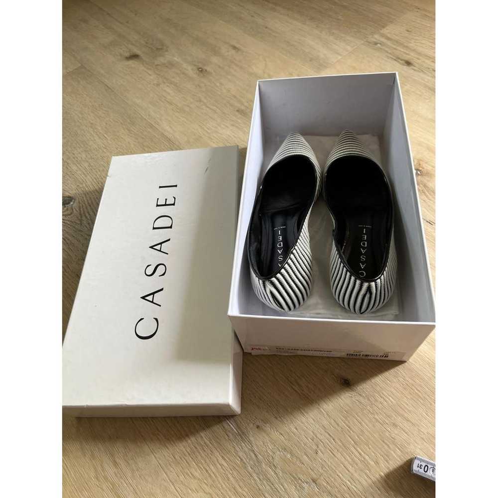 Casadei Leather ballet flats - image 7