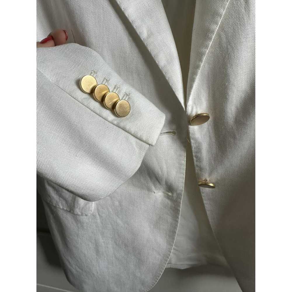 Tagliatore Linen blazer - image 3