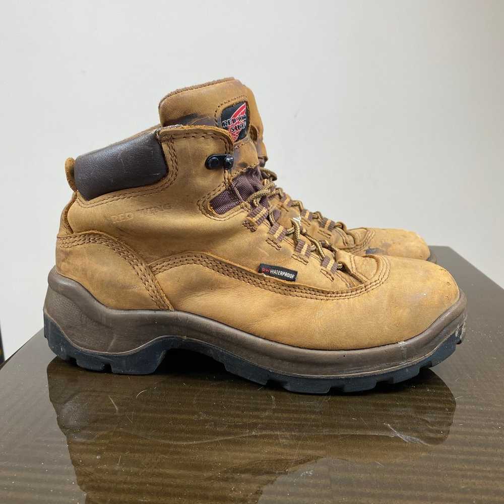Red Wing Water Proof Work Boots Safety Toe Women'… - image 6