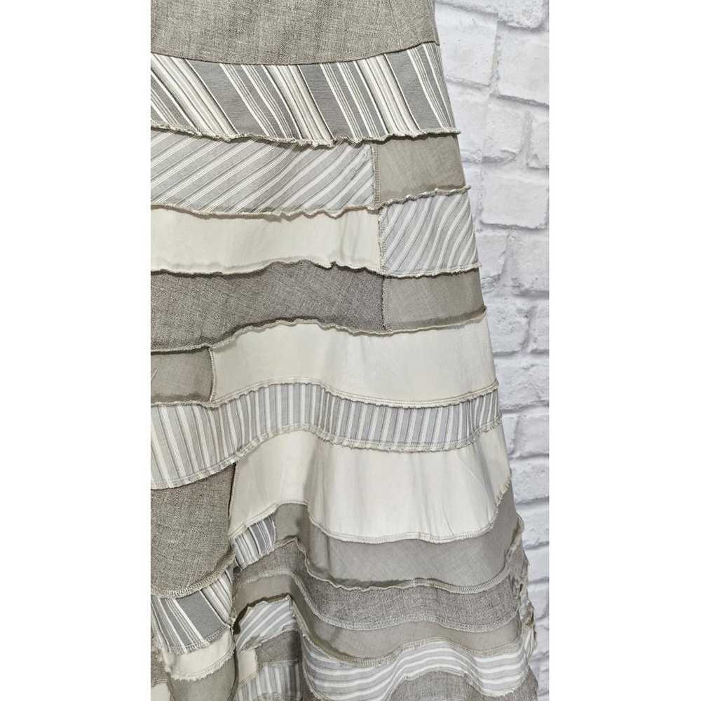Ivan Grundhal Linen mid-length skirt - image 2