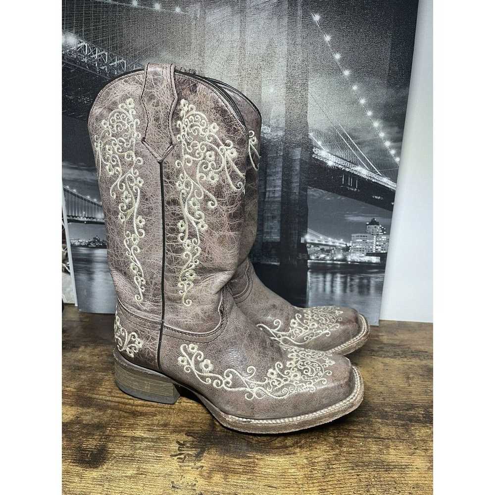 Corral Embroidered Western Boot's Teen Girl Size … - image 4