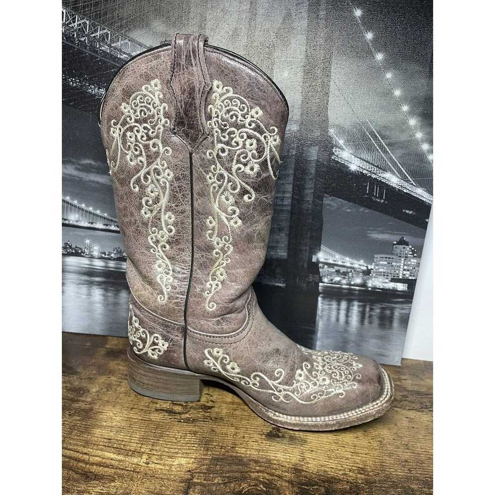 Corral Embroidered Western Boot's Teen Girl Size … - image 5