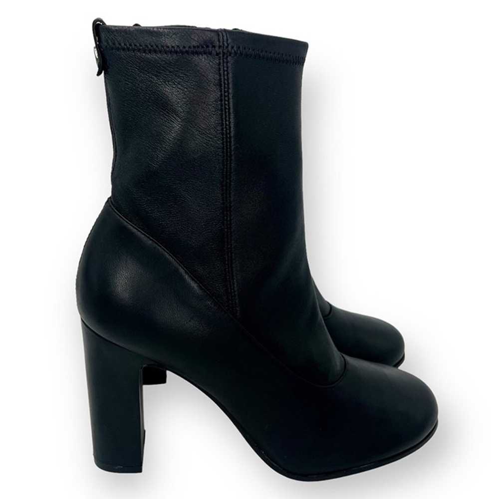 Ted Baker Marshah Leather Boots Black Block Heel … - image 6
