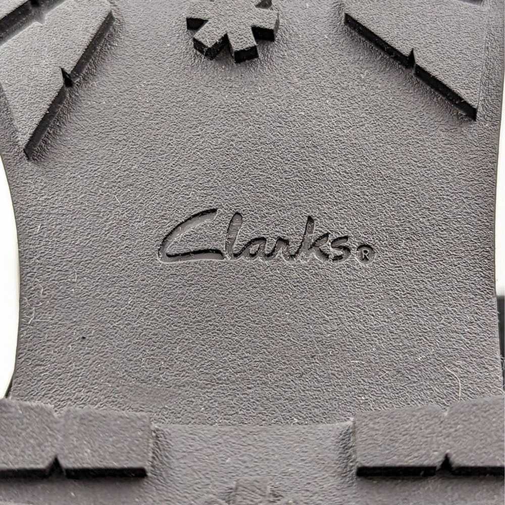 Clarks Women Orinocco Faux Shearling Black Leathe… - image 12