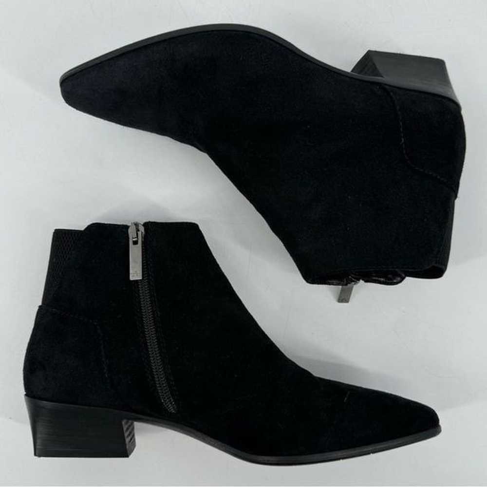 Aquatalia Fire Suede Ankle Boot Booties Black 7 - image 2