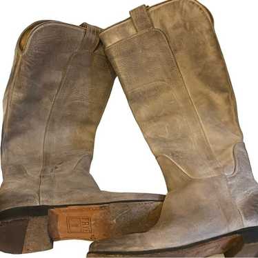 Frye Boots Paige Tall Riding Boots Gray - image 1