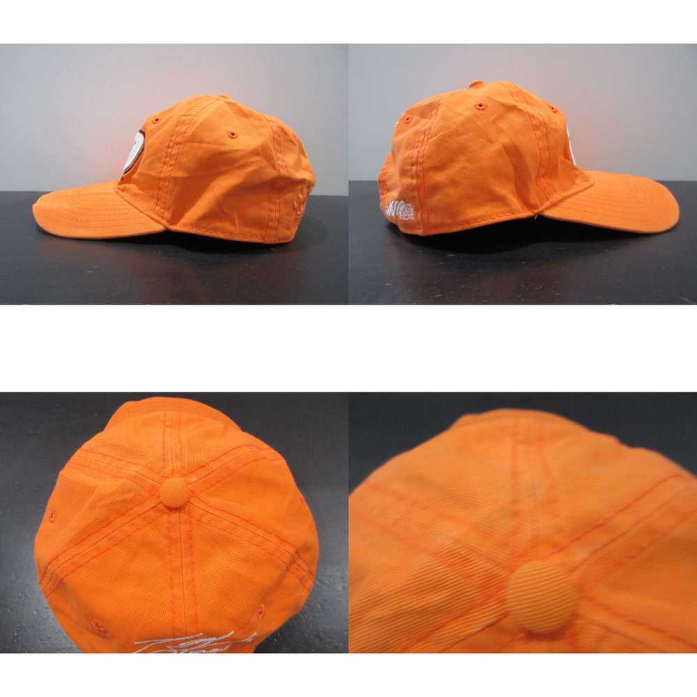Vintage Nascar Hat Cap Strap Back Orange Tony Ste… - image 4