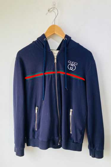 Gucci Navy Blue Hoodie