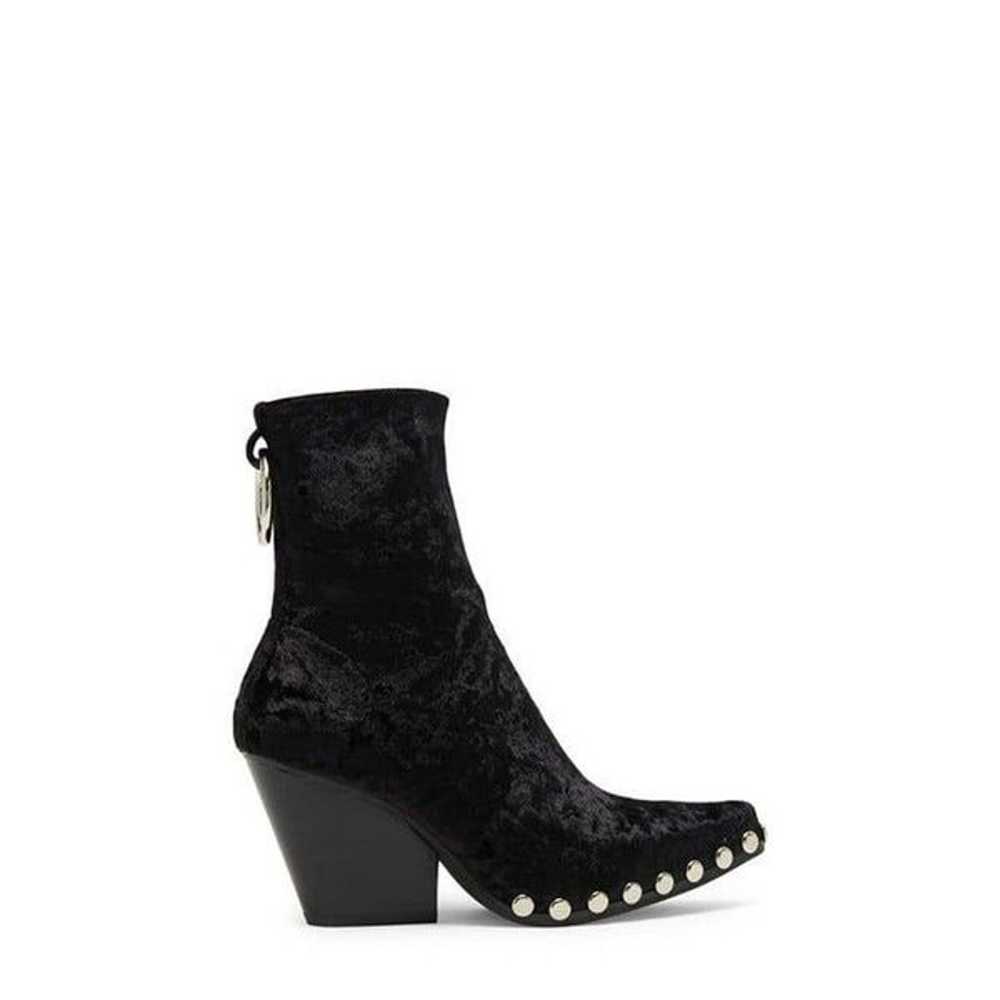 Jeffrey Campbell Walton Studded Bootie Black Velv… - image 1