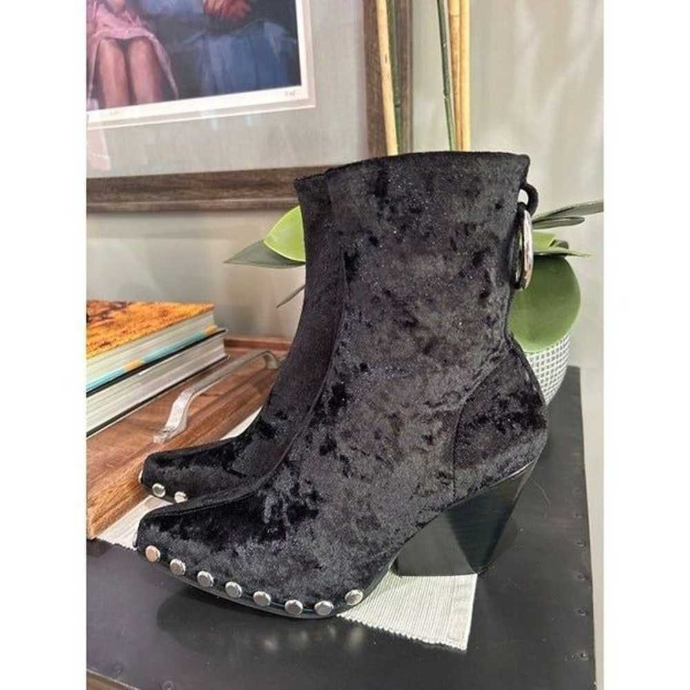 Jeffrey Campbell Walton Studded Bootie Black Velv… - image 6