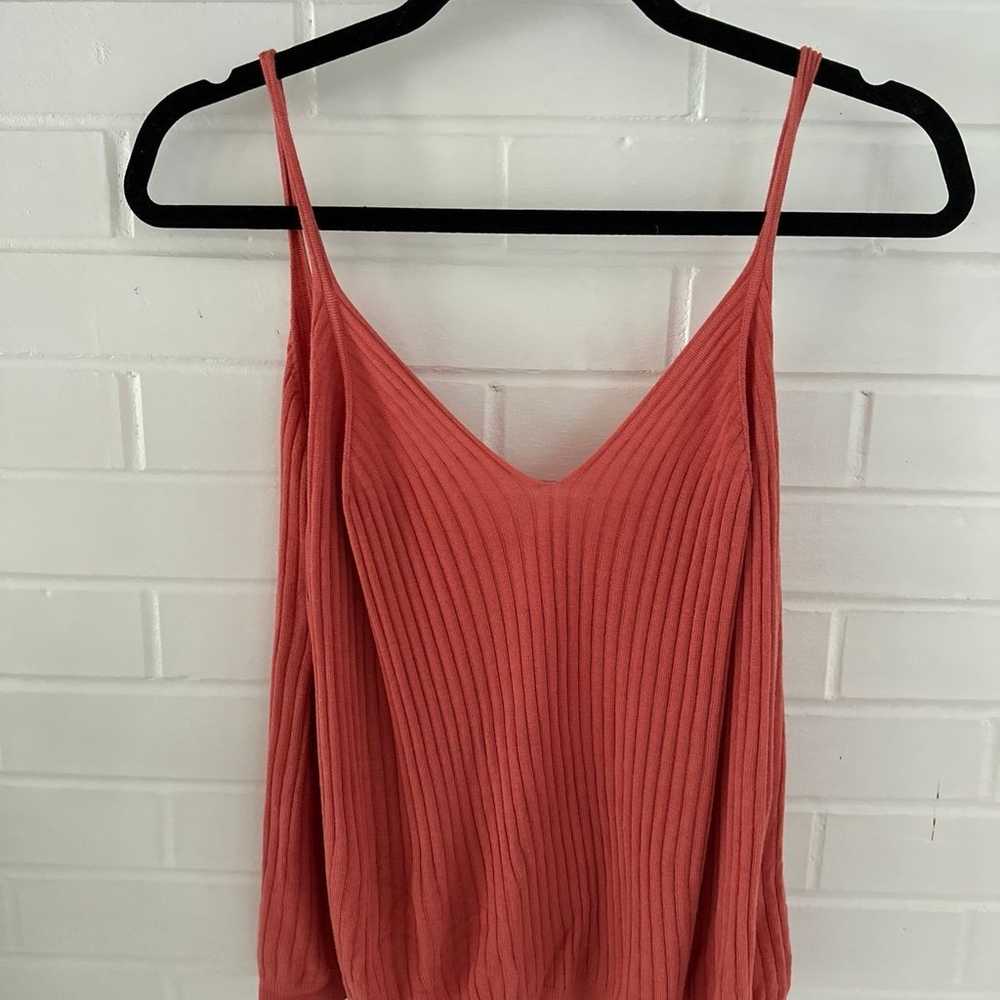 Anthropologie Summer Ribbed Tank Top - image 1
