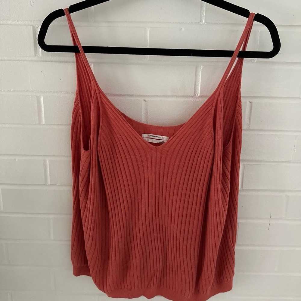 Anthropologie Summer Ribbed Tank Top - image 4