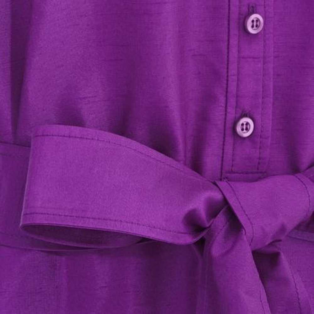 Dior o1bcso1str0524 Belted Dress in Purple - image 3