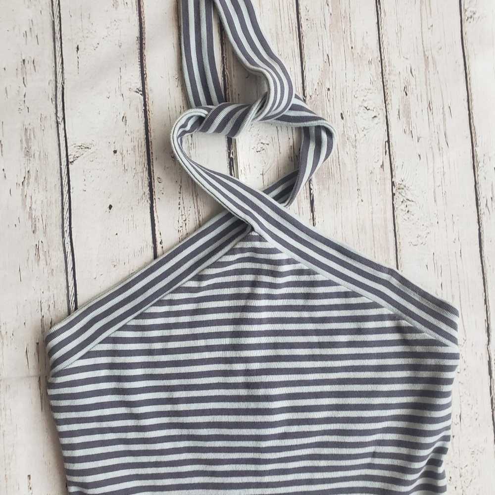 The Limited striped halter top size small - image 12