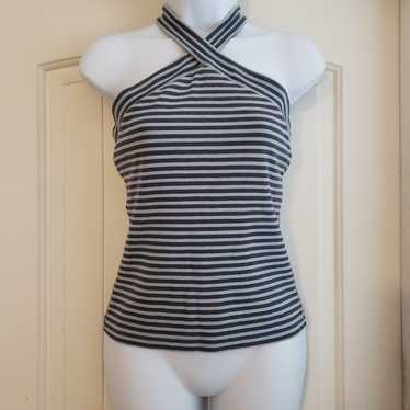 The Limited striped halter top size small - image 1
