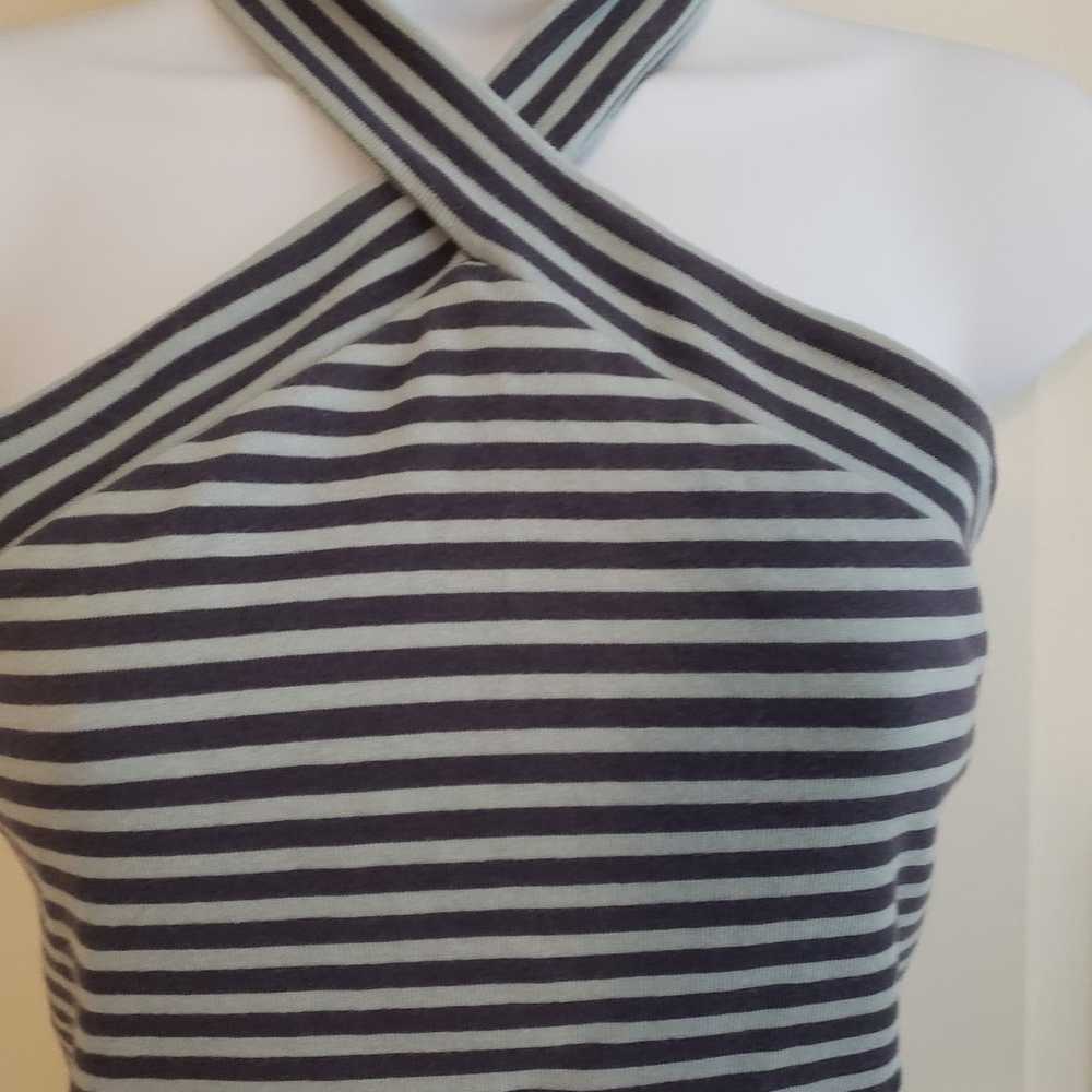 The Limited striped halter top size small - image 2
