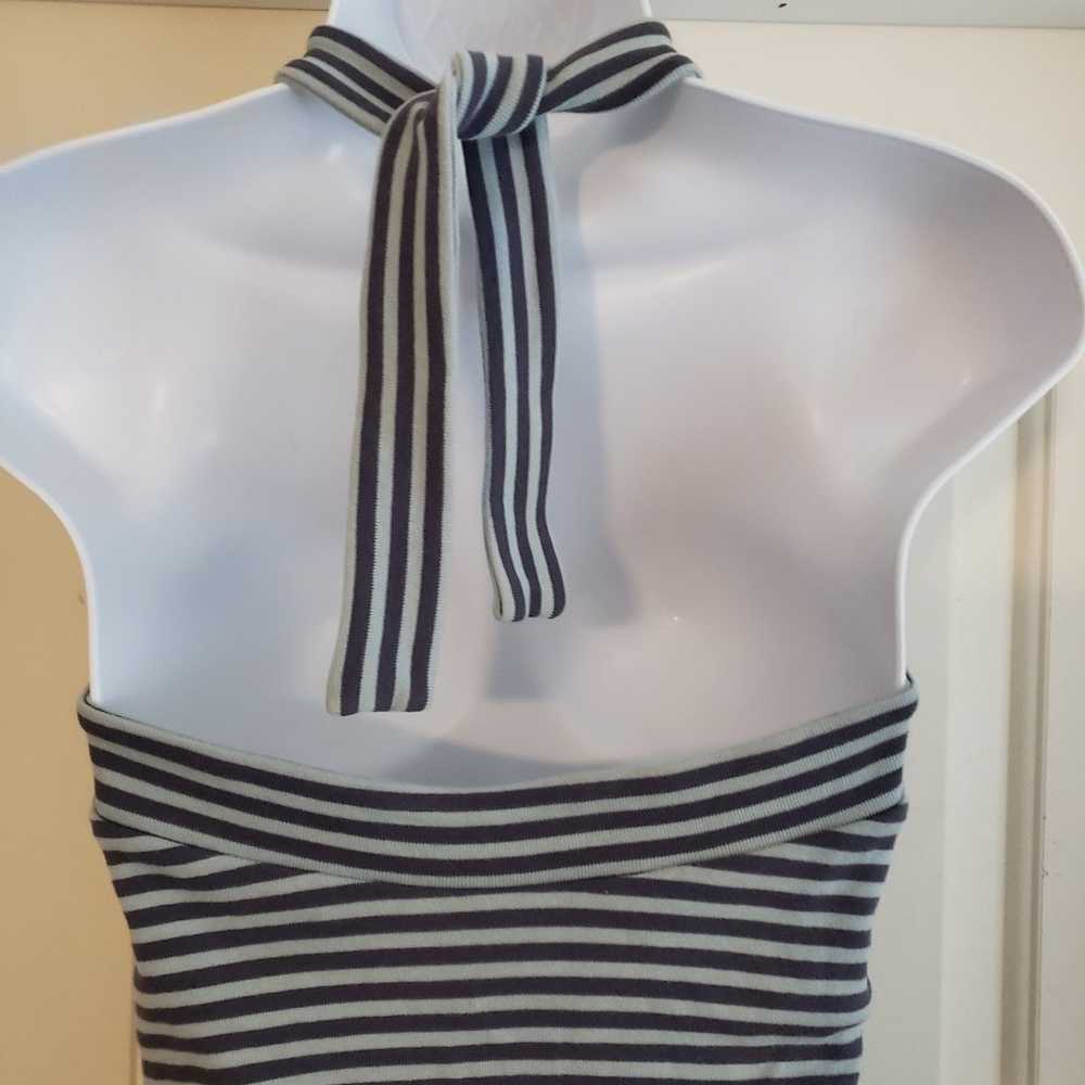 The Limited striped halter top size small - image 5
