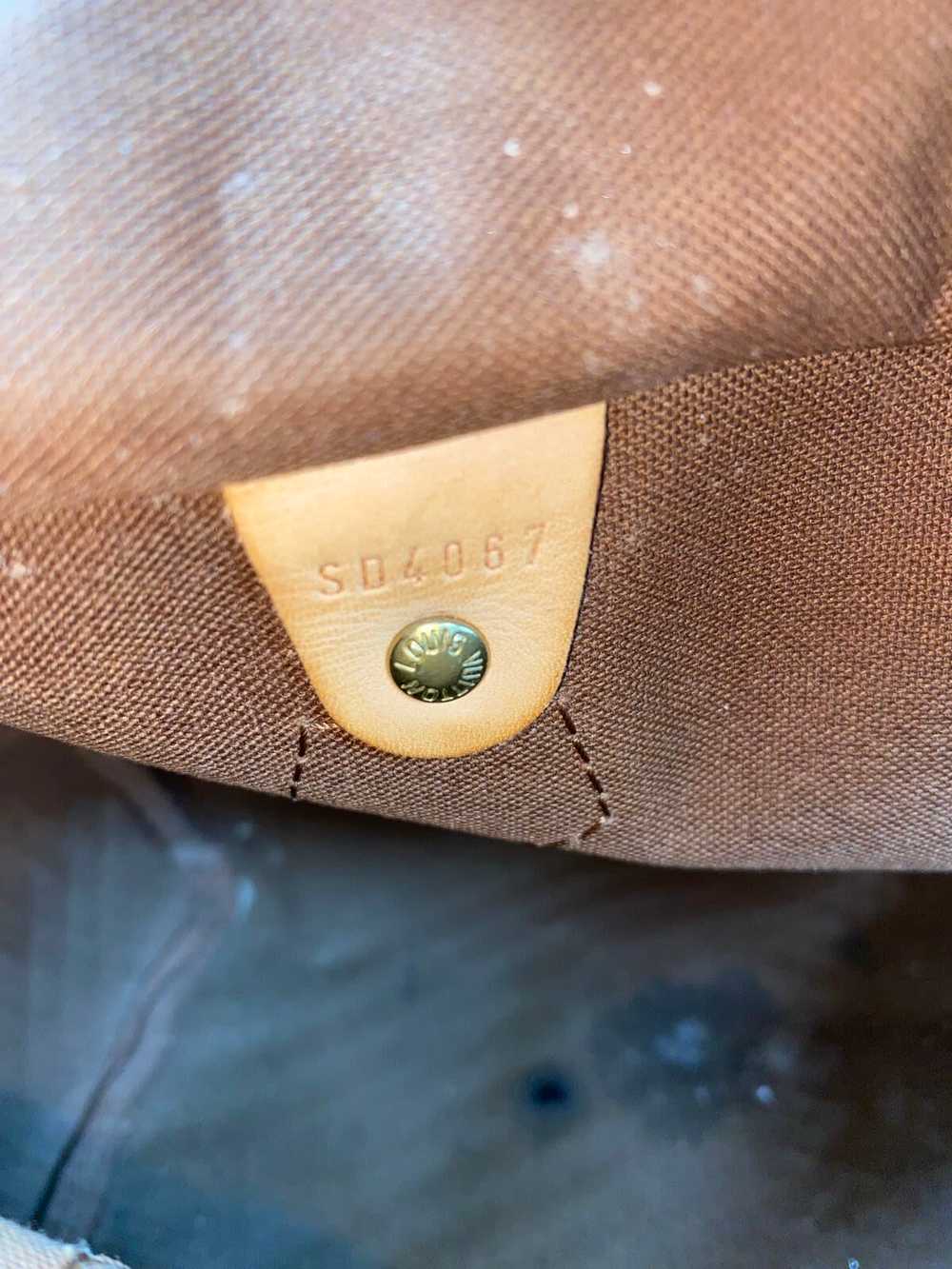 Authentic Louis Vuitton Brown Monogram Handbag - image 6