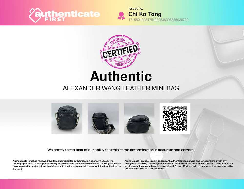 Alexander Wang Leather Mini Bag - image 7