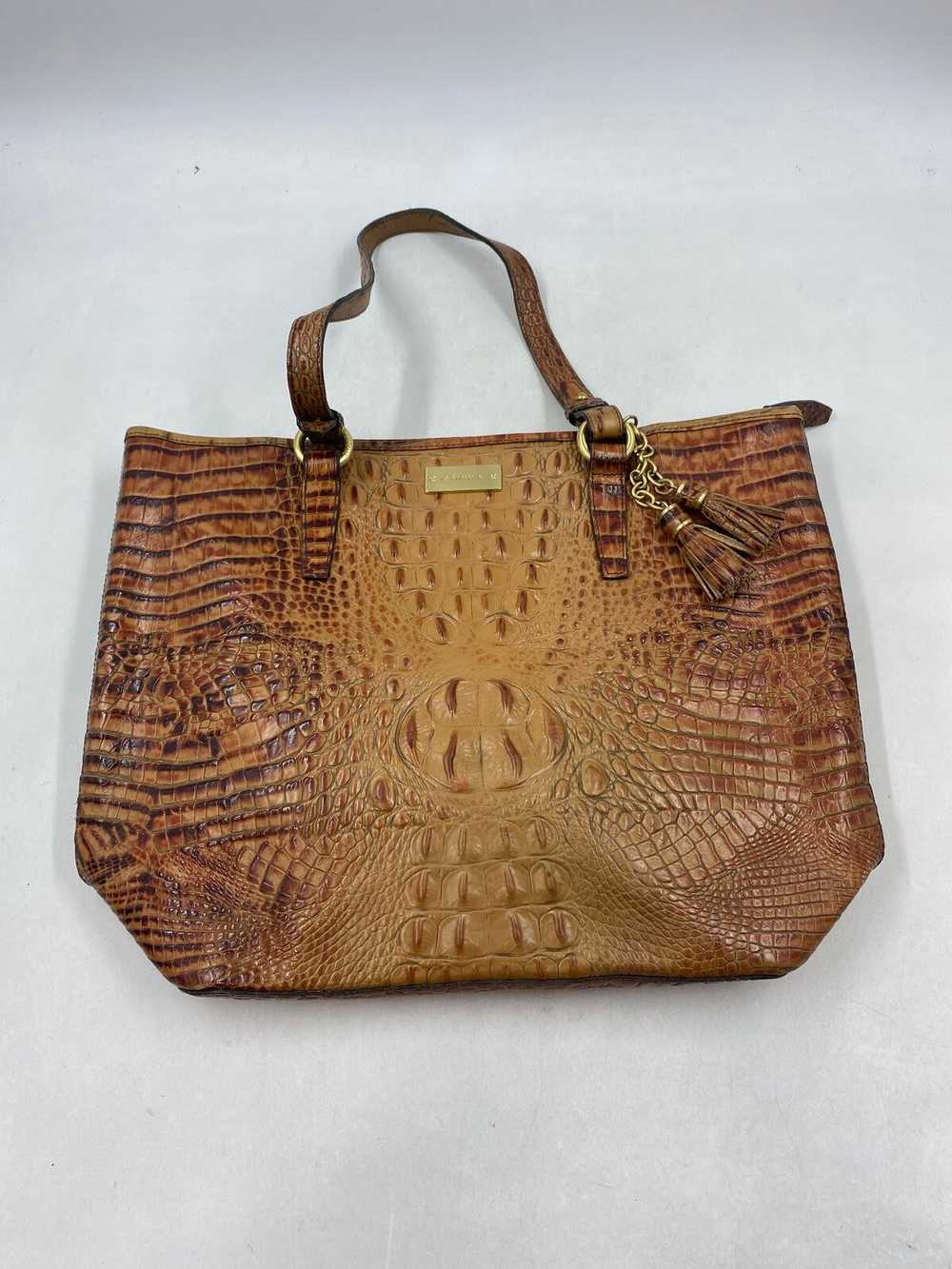 Authentic Brahmin Brown Handbag - image 1