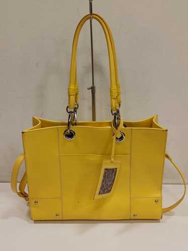 Wilsons Leather Women's Yellow Leather Tote Bag wi